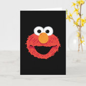 Sesamstraat | Elmo Face Kaart (Gele Bloem)