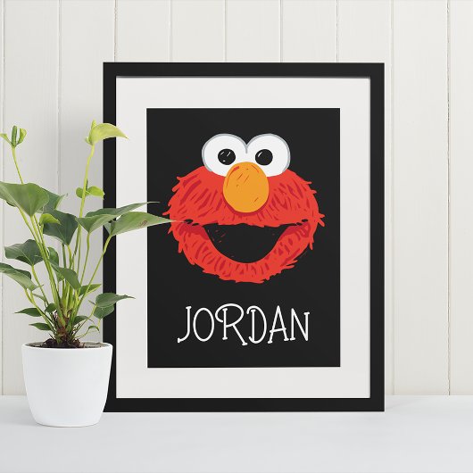 Sesamstraat | Elmo Face Poster