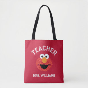 Sesamstraat Elmo Face Teacher Draagtas