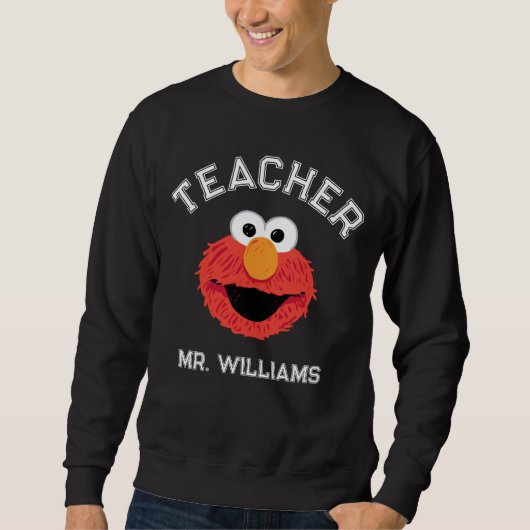 Sesamstraat | Elmo Face Teacher Trui (Voorkant)