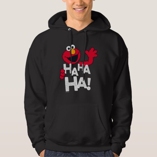 Sesamstraat | Elmo - Ha Ha ha! Hoodie (Voorkant)