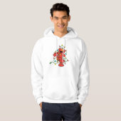 Sesamstraat | Elmo-kerstlampjes Hoodie (Voorkant volledig)
