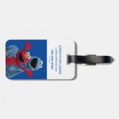 Sesamstraat | Elmo & Koekjesmonster Bagagelabel (Achterkant horizontaal)