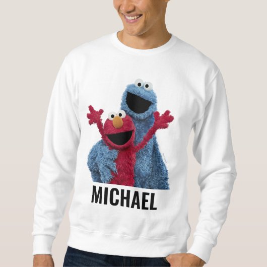 Sesamstraat | Elmo & Koekjesmonster Trui (Voorkant)