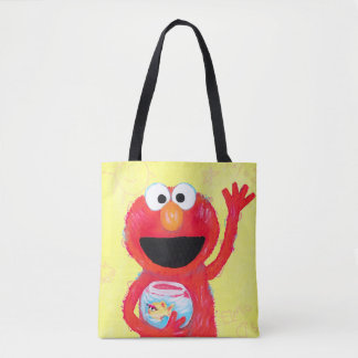 Sesamstraat | Elmo met goudvis Draagtas