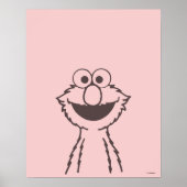 Sesamstraat | Elmo Poster (Voorkant)