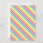 Sesamstraat | Elmo - Rainbow Birthday Foto Kaart (Achterkant)