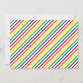 Sesamstraat | Elmo - Regenboog 4e verjaardag Kaart (Achterkant)