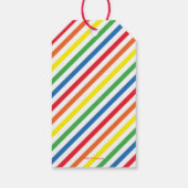 Sesamstraat | Elmo - Regenboog Verjaardag Dank u Cadeaulabel (Achterkant)