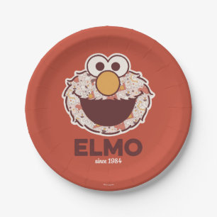 Sesamstraat Elmo sinds 1984 Papieren Bordje