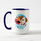 Sesamstraat | Elmo & Tango Badge Mok (Links)