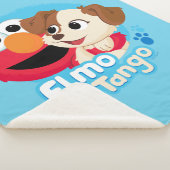 Sesamstraat | Elmo & Tango Badge Sherpa Deken (3/4)