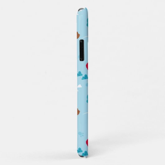 Sesamstraat | Elmo & Tango Pattern Case-Mate iPhone Case (Achterkant/rechts)