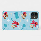 Sesamstraat | Elmo & Tango Pattern Case-Mate iPhone Case (Achterkant (horizontaal))