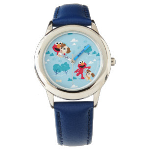 Sesamstraat   Elmo & Tango Pattern Horloge