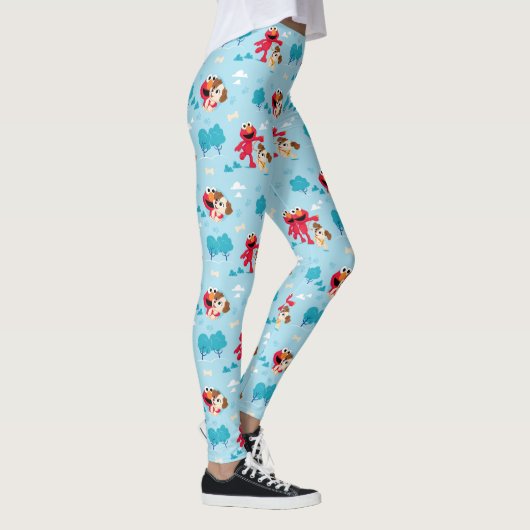 Sesamstraat | Elmo & Tango Pattern Leggings (Rechts)