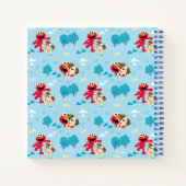 Sesamstraat | Elmo & Tango Pattern Notitieboek (Achterkant)