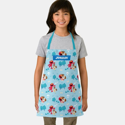 Sesamstraat | Elmo & Tango Pattern Schort (Insitu)