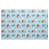 Sesamstraat | Elmo & Tango Pattern Stof (Fat Quarter)