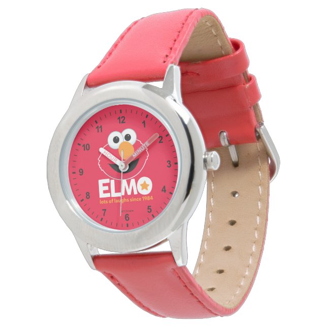 Sesamstraat | Elmo Veel Lachen Sinds 1984 Horloge (Gekanteld)