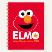 Sesamstraat | Elmo Veel Lachen Sinds 1984 Notitieboek (Voorkant)