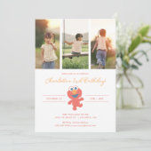 Sesamstraat | Elmo Verjaardag - Foto Kaart (Staand voorkant)