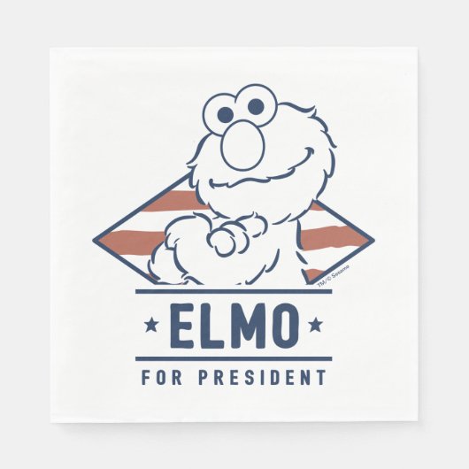 Sesamstraat |  Elmo voor President Servet (Voorkant)