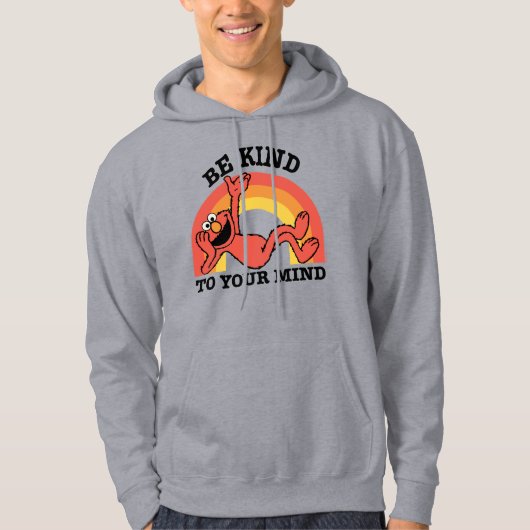 Sesamstraat | Elmo Wees vriendelijk voor je geest Hoodie (Voorkant)