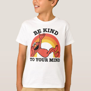 Sesamstraat Elmo Wees vriendelijk voor je geest T-shirt