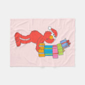 Sesamstraat | Elmo's en Cadeaus Fleece Deken (Voorkant (Horizontaal))