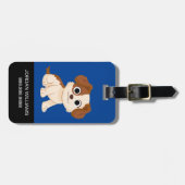 Sesamstraat | Elmo's Puppy Tango Bagagelabel (Voorkant horizontaal)