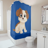 Sesamstraat | Elmo's Puppy Tango Douchegordijn (In situ)