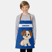 Sesamstraat | Elmo's Puppy Tango | Jouw namen toev Schort (Gedragen)