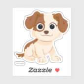 Sesamstraat | Elmo's Puppy Tango Sticker (Vel)