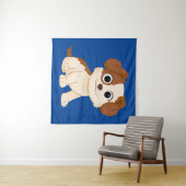 Sesamstraat | Elmo's Puppy Tango Wandkleed (In Situ (horizontaal))