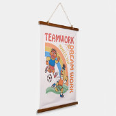 Sesamstraat | Ernie & Bert Teamwork Hangend Wandkleed (Gebogen)