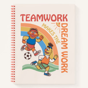 Sesamstraat Ernie & Bert Teamwork Notitieboek
