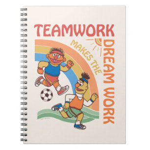 Sesamstraat   Ernie & Bert Teamwork Notitieboek