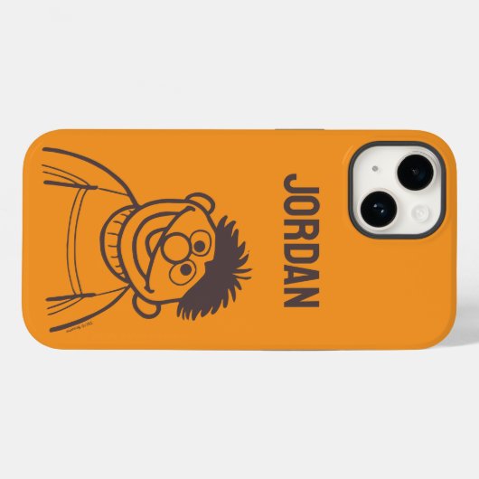 Sesamstraat | Ernie Bright | Jouw namen toevoegen Case-Mate iPhone Case (Achterkant (horizontaal))