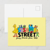 Sesamstraat | Furry Friends sinds 1969 Briefkaart (Voorkant / Achterkant)