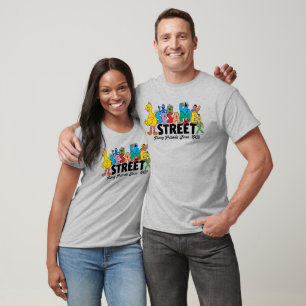 Sesamstraat Furry Friends sinds 1969 T-shirt