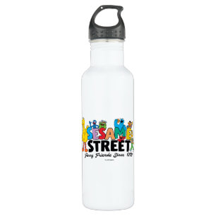 Sesamstraat Furry Friends sinds 1969 Waterfles