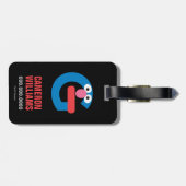 Sesamstraat | G voor Grover Bagagelabel (Achterkant horizontaal)