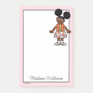 Sesamstraat Gabrielle Add Jouw naam Post-it® Notes