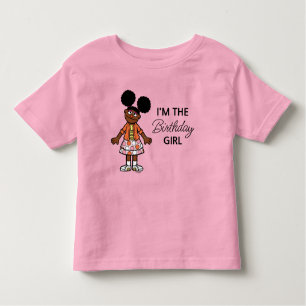 Sesamstraat Gabrielle Birthday Girl Kinder Shirts