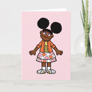 Sesamstraat Gabrielle Happy Birthday Feestdagen Kaart