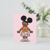 Sesamstraat | Gabrielle Portrait Briefkaart (Staand voorkant)