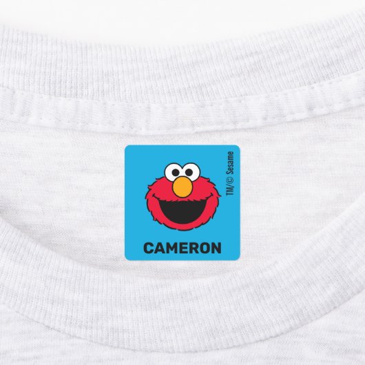 Sesamstraat Gepersonaliseerde Kinderen Labels (Aangebracht)