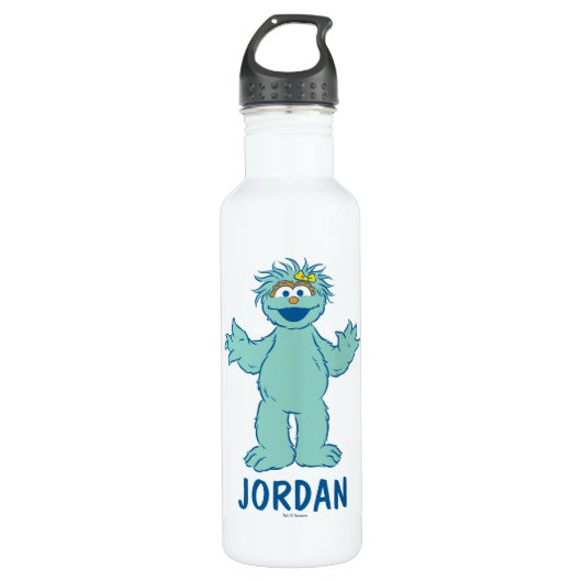 Sesamstraat | Gepersonaliseerde Rosita Waterfles (Voorkant)