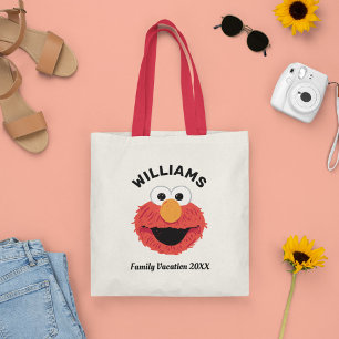 Sesamstraat Gezinsvakantie Elmo Tote Bag